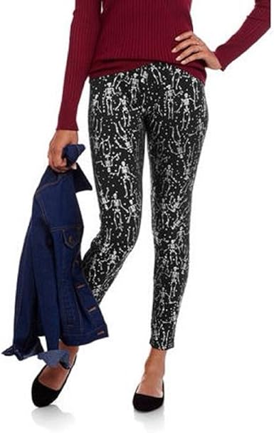 skeleton leggings walmart