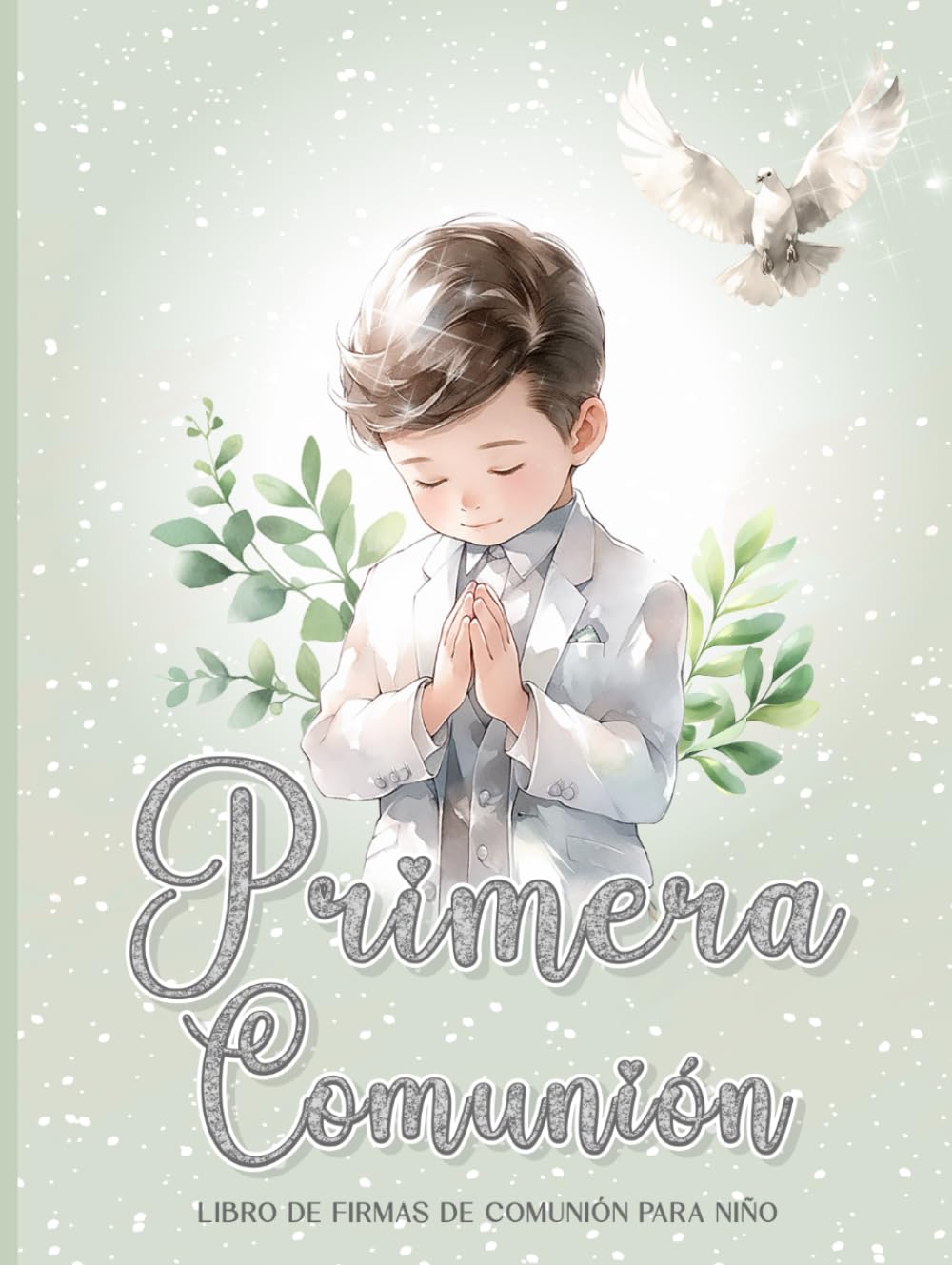 Libro de Firmas de la Primera Comunión para Niño: Regalo y Recordatorio (Spanish Edition)      Hardcover – March 22, 2025