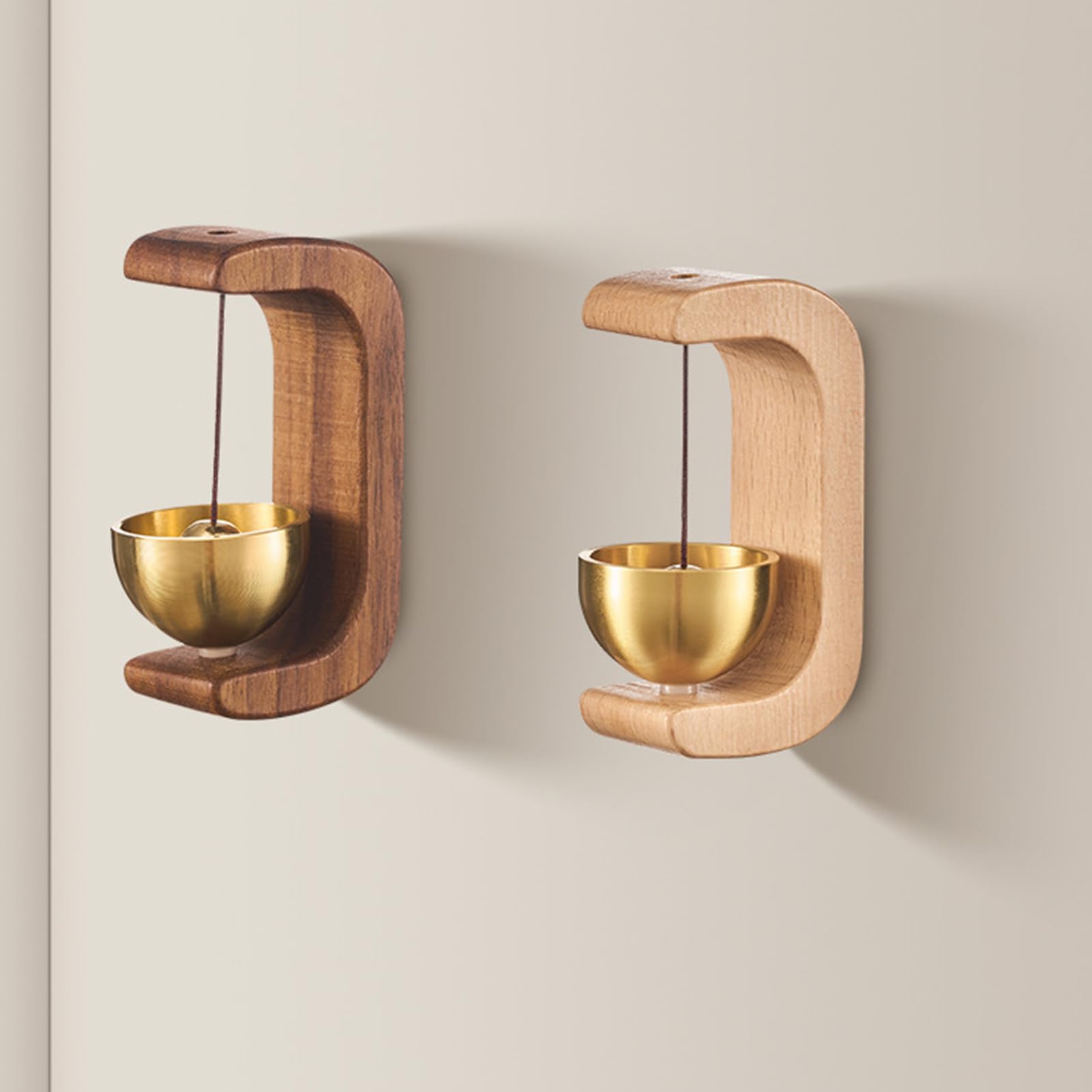 Dopamina - Campanello a vento magnetico per porta, fatto a mano, per la casa, tipo C
