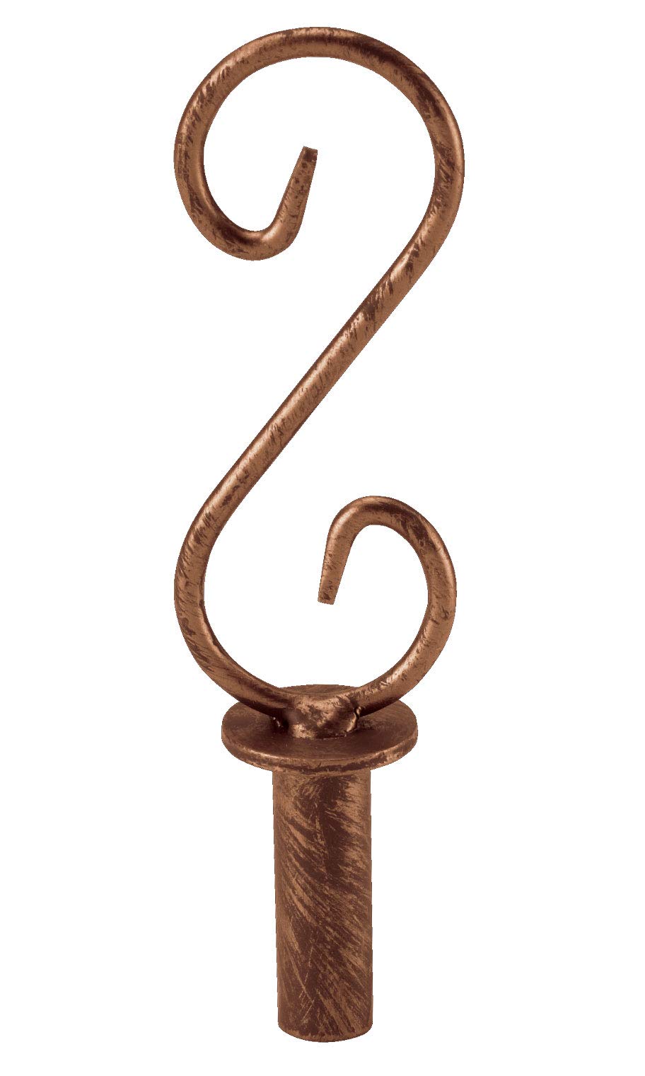 Boutique Cobblestone S-Shape Finial for Counter Merchandise Hooks