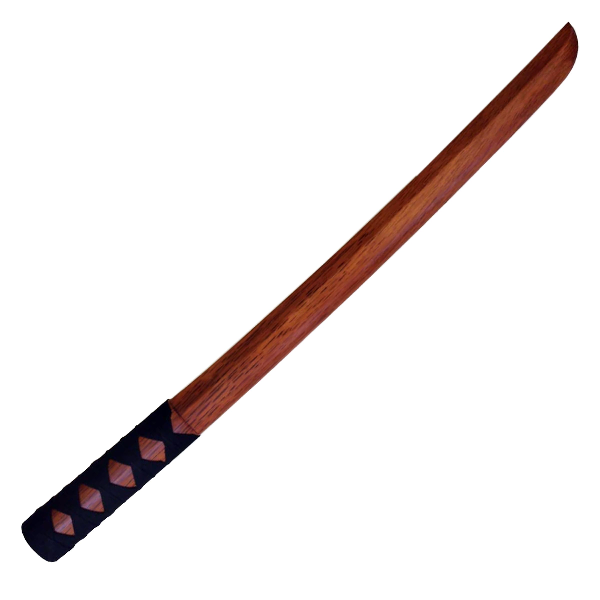 Shoto en bois Suburito, Bokuto avec poignée à corde (Tsuka-Ito) sur la poignée - Entraînement pour Aikido, Iaido, Kobudo, Kendo.