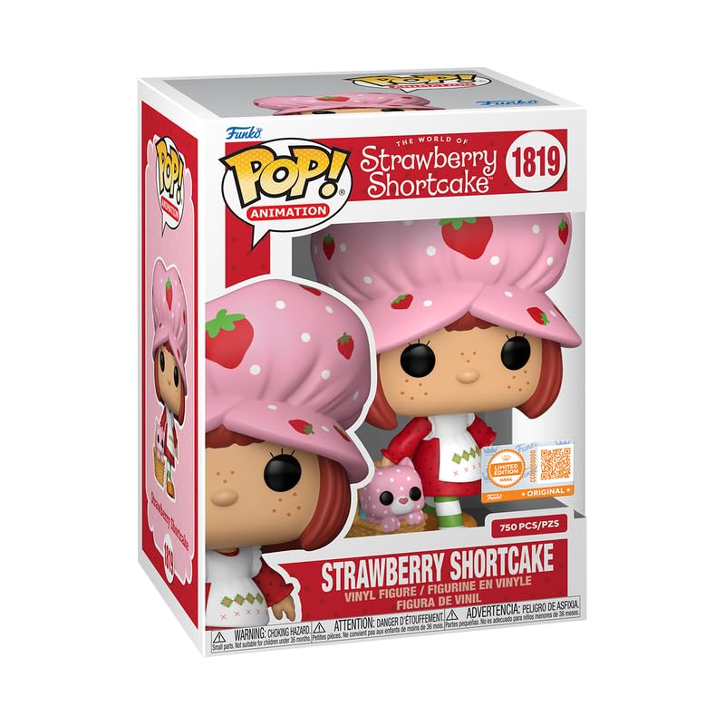 Funko POP! Animation Strawberry Shortcake with Custard Vinyl