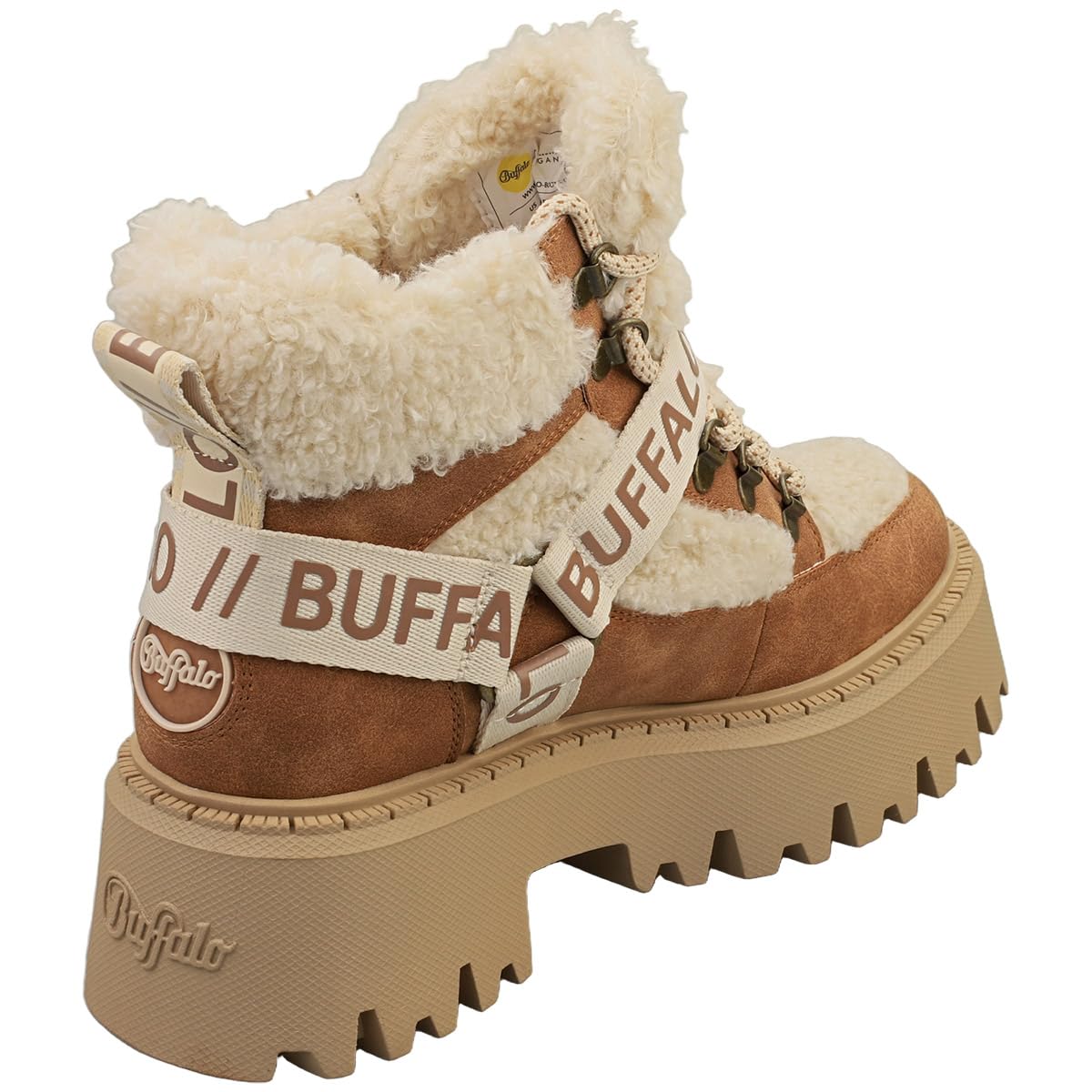 Buffalo Aspen Com Mid Warm, Boots Femme