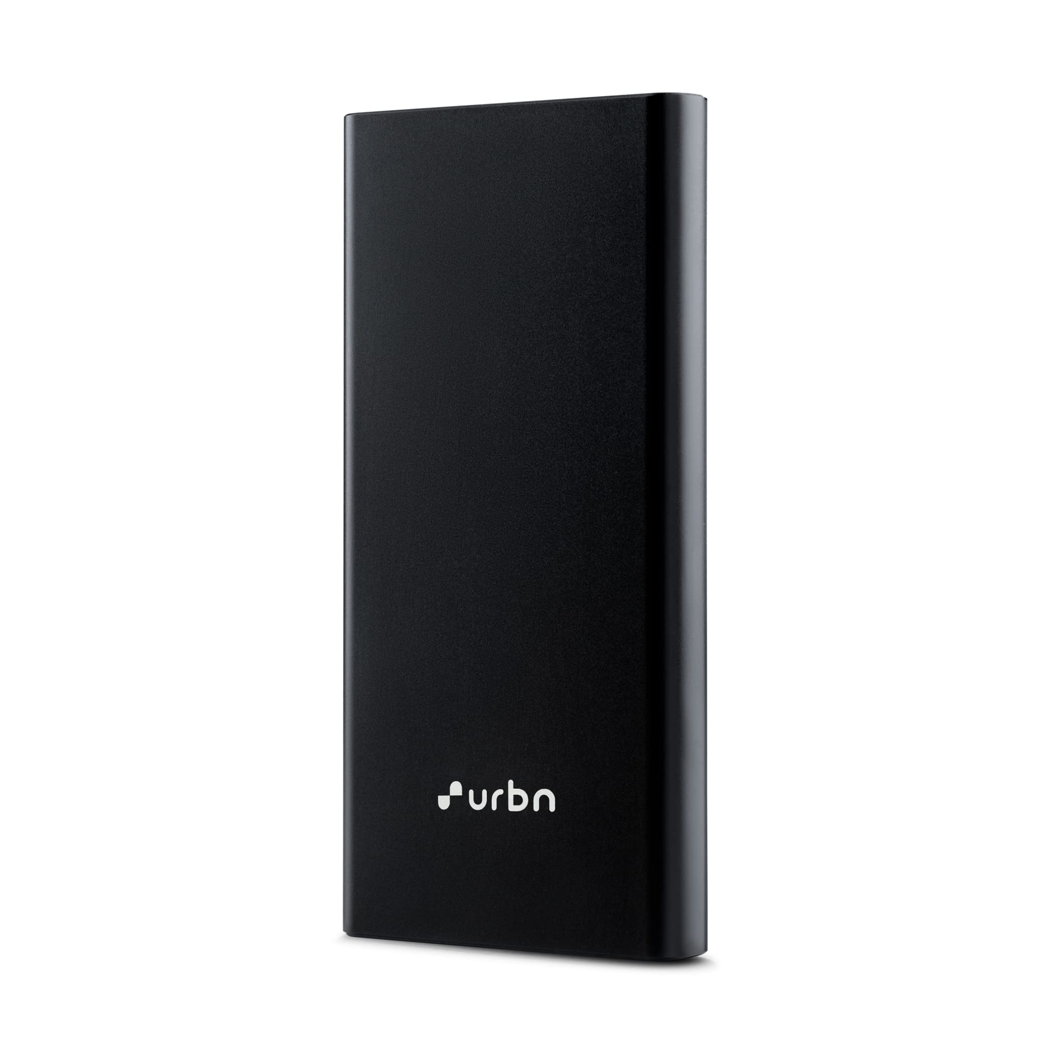 URBN 10000 mAh Lithium_Polymer Metal 20W Super Fast Charging Power Bank with 20W Type C PD (Input& Output) and QC 3.0 Dual USB Output with Free Type C Cable (Black)-image-28