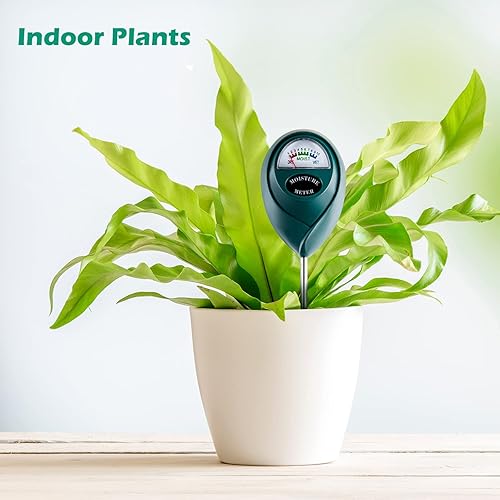 Miniatura 4 de Medidor de humedad del suelo para plantas de interior, medidor de agua para plantas, medidor de humedad de plantas de interior y plantas de