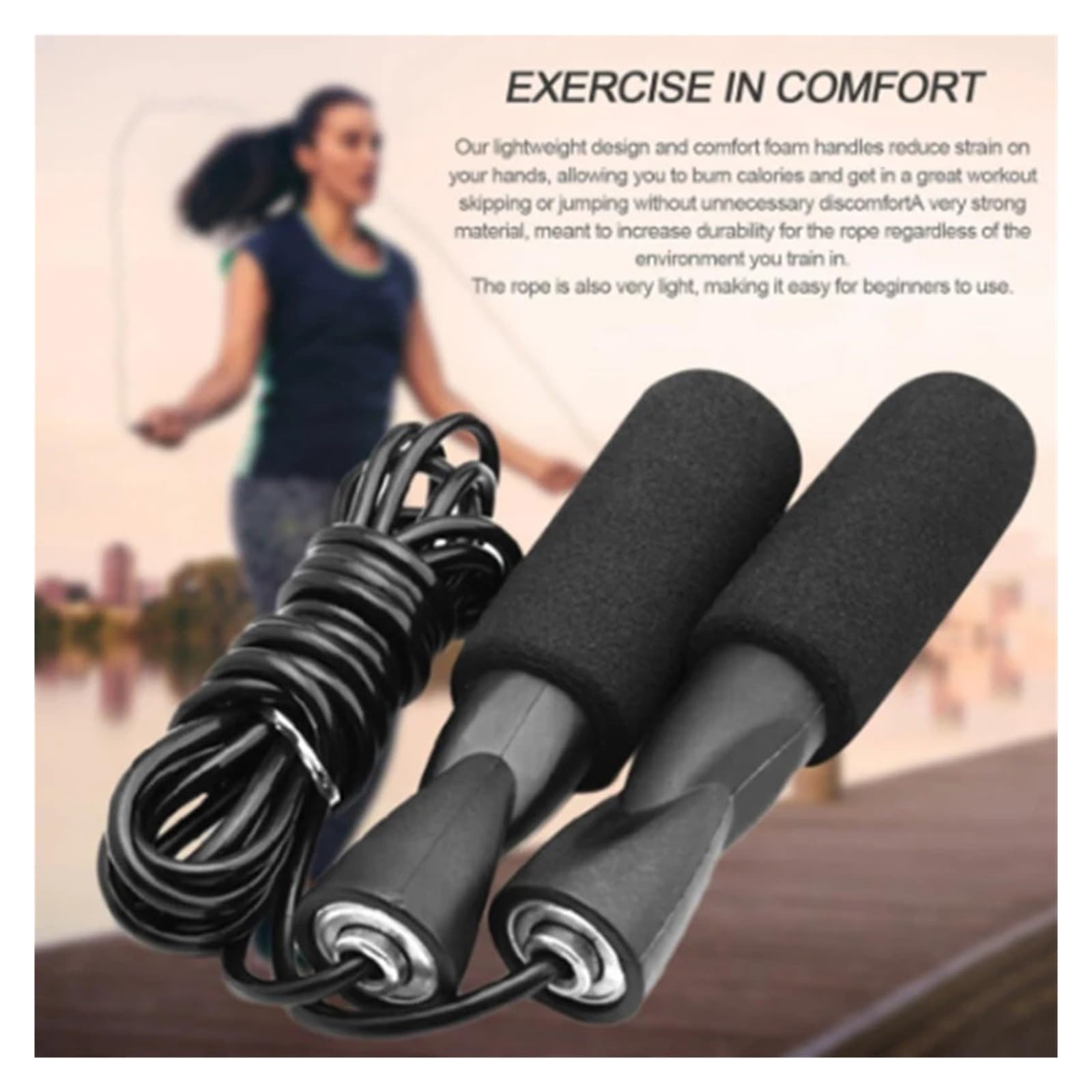 Springseil 3PCS Speed ​​Skipping Springseil Einstellbare Lager Sport Verlieren Gewicht Übung Gym Fitness Ausrüstung(3PCS Green)