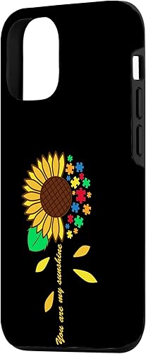 Miniatura 5 de iPhone 11 Girasol Puzzle Pieza Inspiradora Autismo Concientización Estuche Regalo
