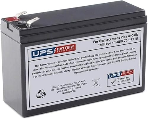 CSB UPS 12240 6 F2 12V 240W 12V 6.5Ah Batería de repuesto compatible por UPSBatteryCenter®