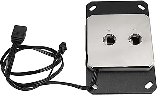 CPU Water Block, 0.4Mm Jet Microchannel CPU Water Block Easy To Install With PC Controller Screws