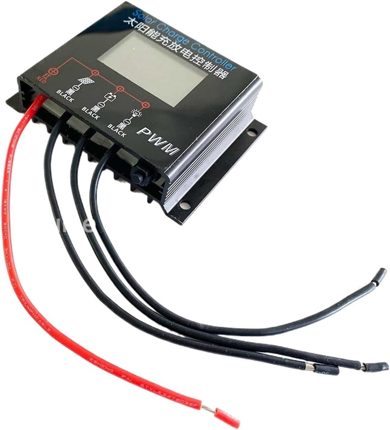 IP68 20A Portable Solar Panel Charging Controller 12V 24V for 3 Kinds of Battery