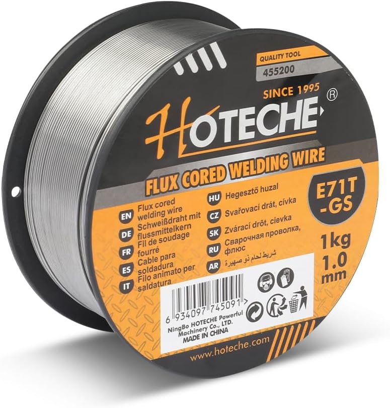 Hoteche E71T-GS Filo saldatura 1KG 1.0mm universale