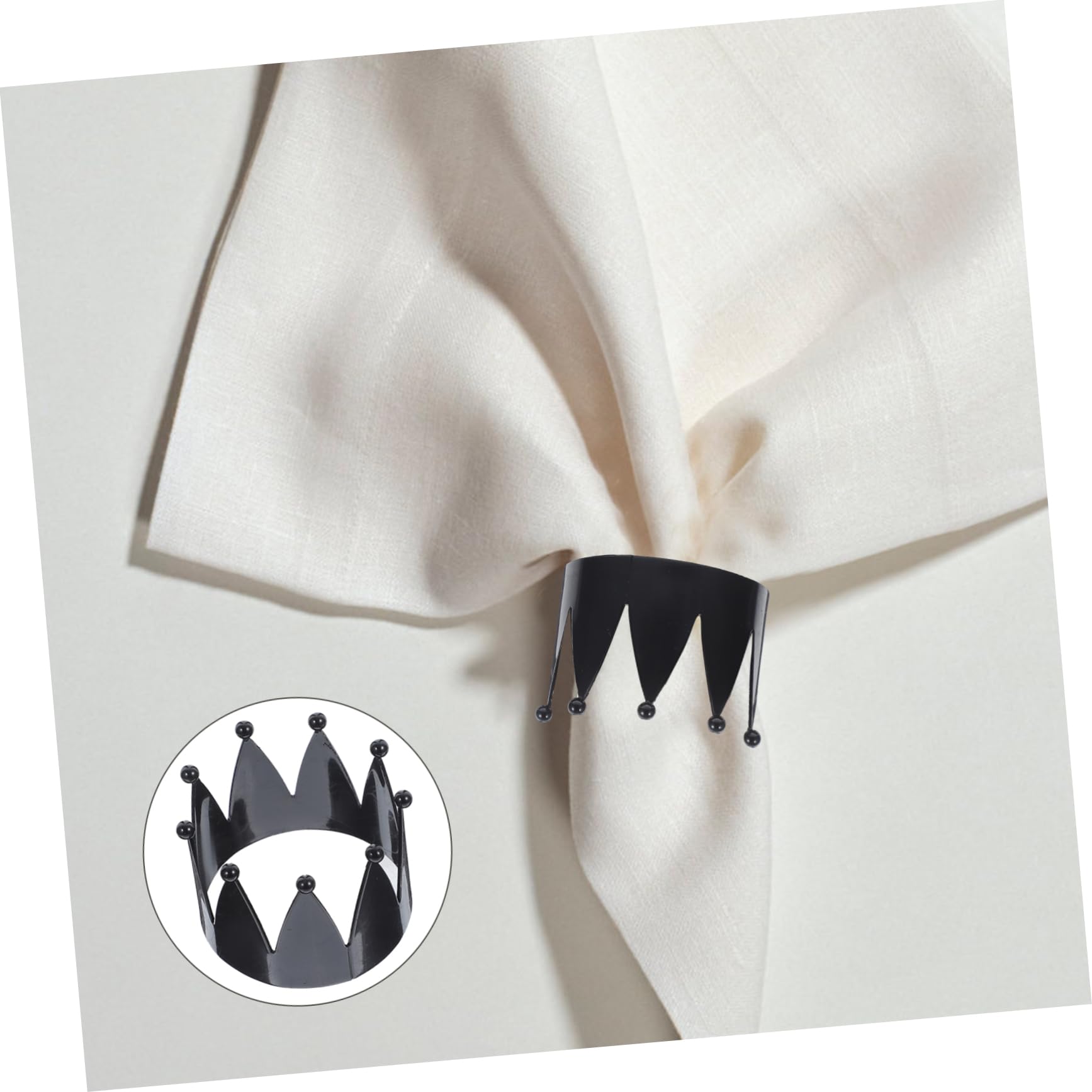 Amosfun 4 Set Portatovaglioli Metallo Forma Eleganti Portatovaglioli Per Matrimoni E Decorazioni Per Tavola 4 Pezzi*4