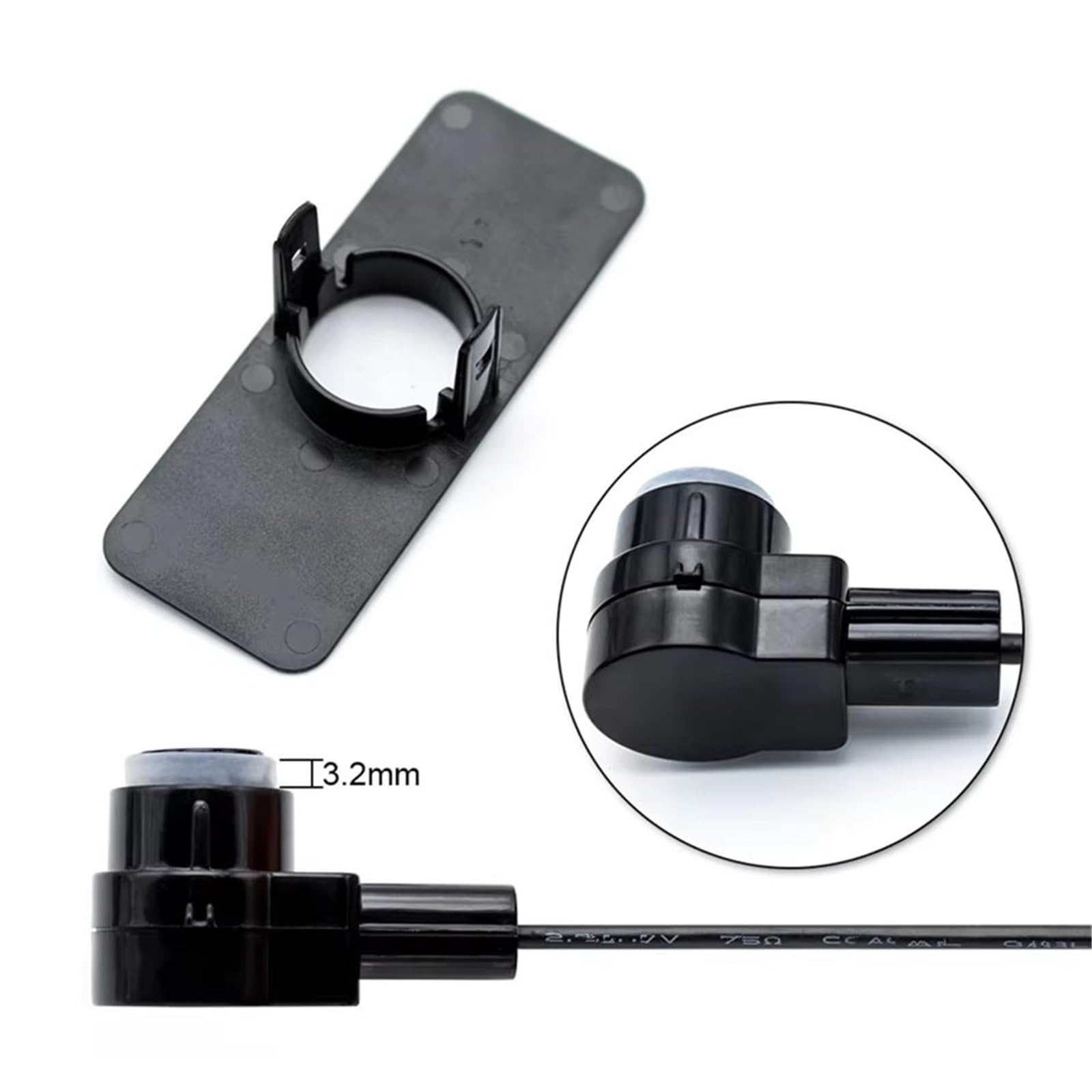 Parking Alerta Sensor Aparcamiento Coche Asistente Control Distancia 13 Mm Radar Marcha Atrás Plano Sonido Zumbador Alarma Repuesto Monitores Para Punto Ciego