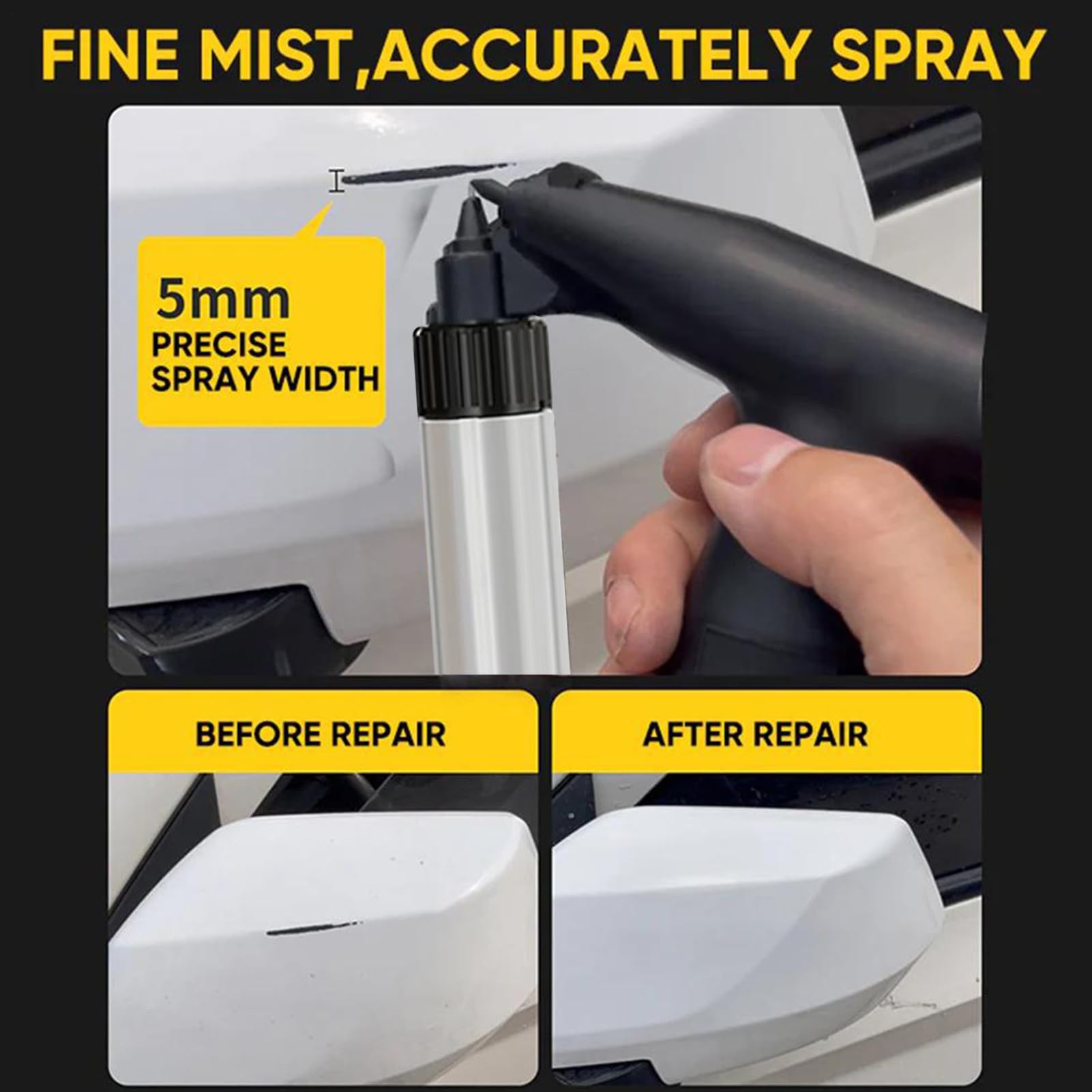 Pistola De Pintura Eléctrica Máquina De Pintura Inalámbrica | Herramienta Para Pintar Recargable Para Casa Interior Muebles Valla Techo Automotriz Gabinete Jardín Retoque