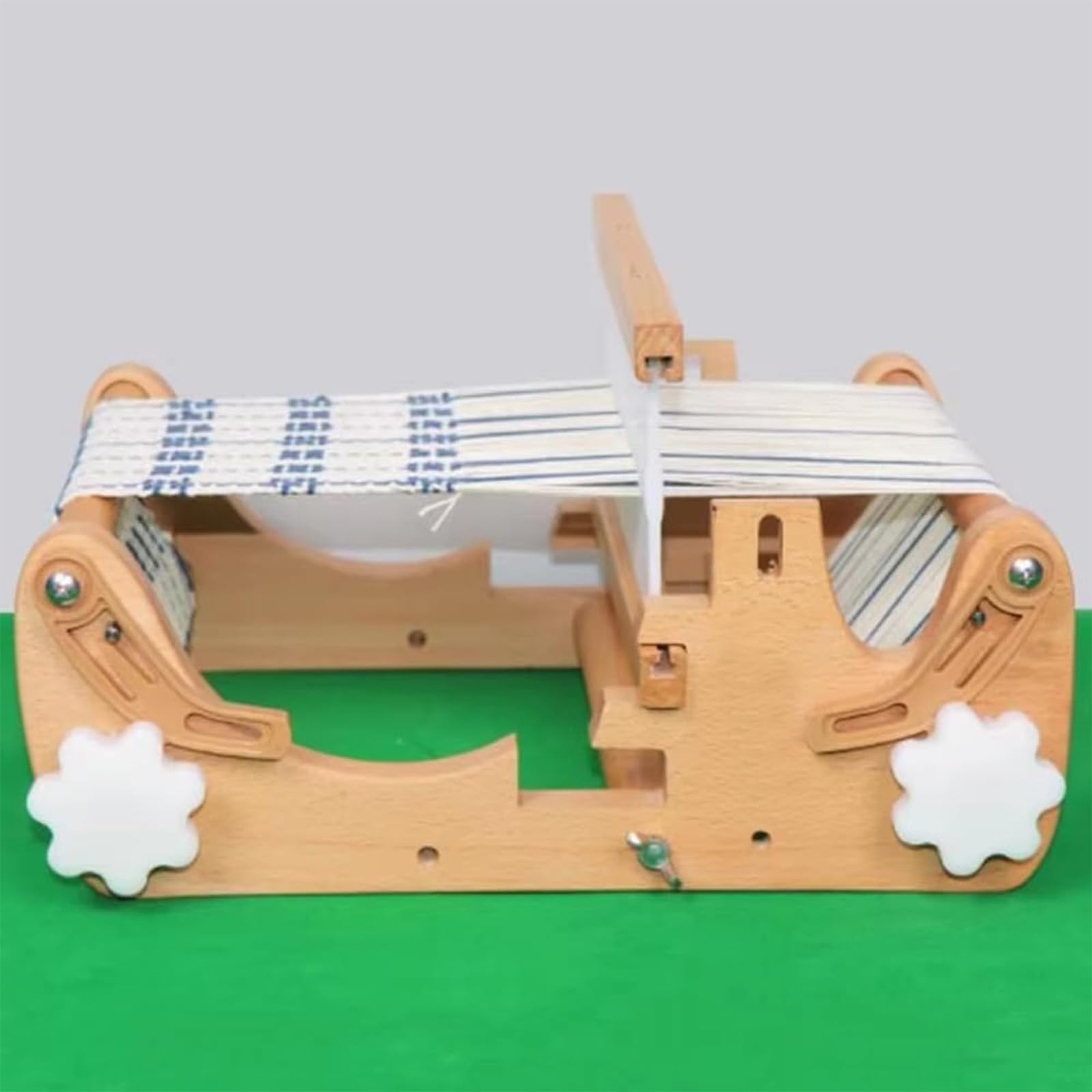 Home Loom Kit, DIY Handwebstuhl, Vertikale Hölzerne Multi-Craft-Webstuhlkunst Mit Kamm Und Spule Für Kinder Erwachsene Anfänger