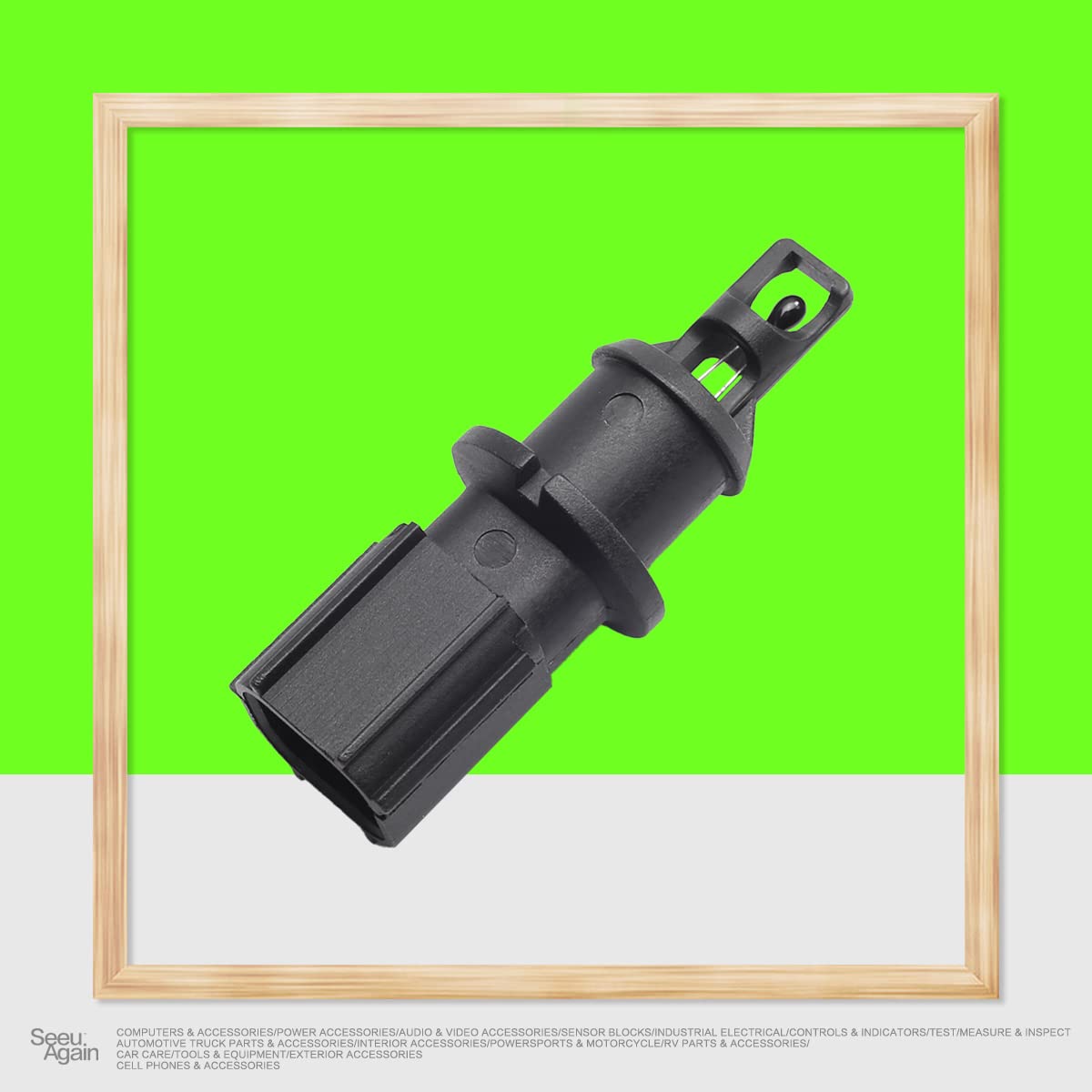 Air Intake Charge Temperature Sensor, Replace 4606487AB Compaitble with Caliber Caravan Grand Magnum 1500 Pickup/Compass Grand Cherokee Liberty / 300 300M Pacifica Voyager