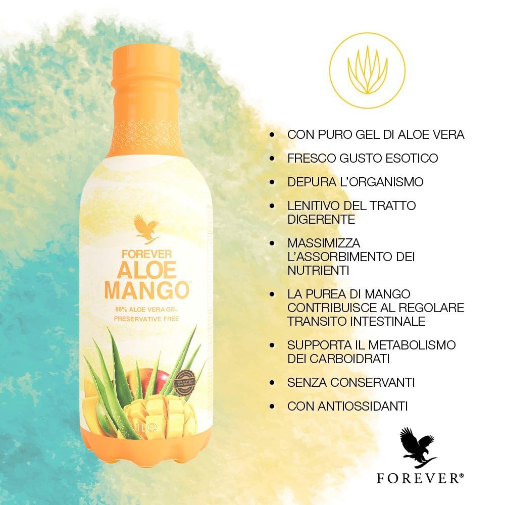Aloe Mango - PET - Aloe Vera gel e Mango da bere