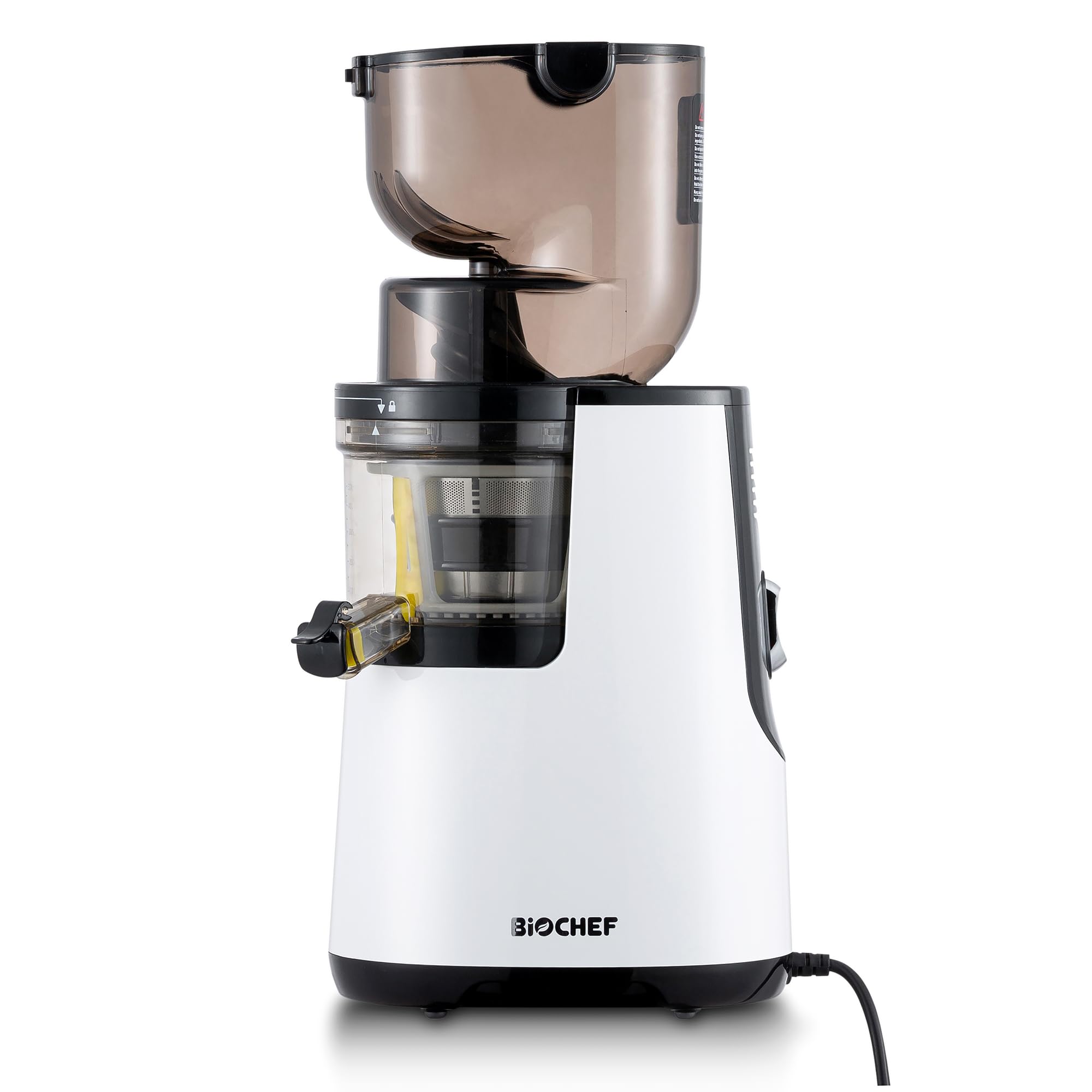 BioChef Atlas Whole Slow Juicer Extracteur de Jus - Blanc