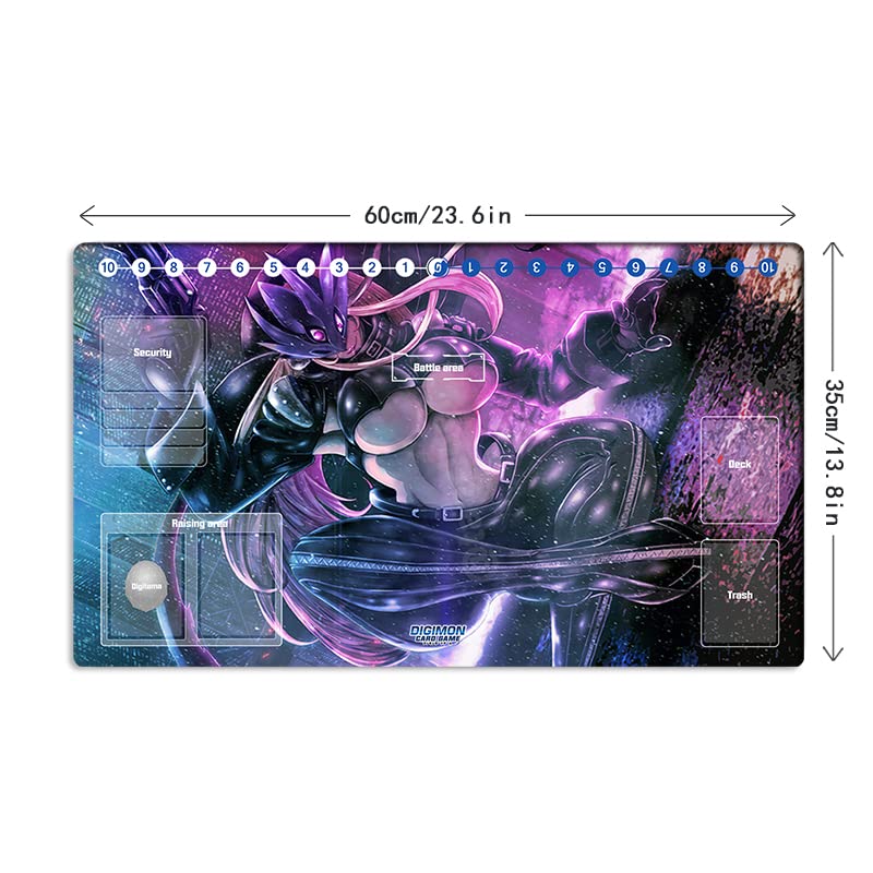 Amazon.com: Mlikemat New Digimon Beelstarmon Playmat DTCG CCG Mat Trading Card  Game Mat Desk Pad + Free Mat Bag : Toys & Games