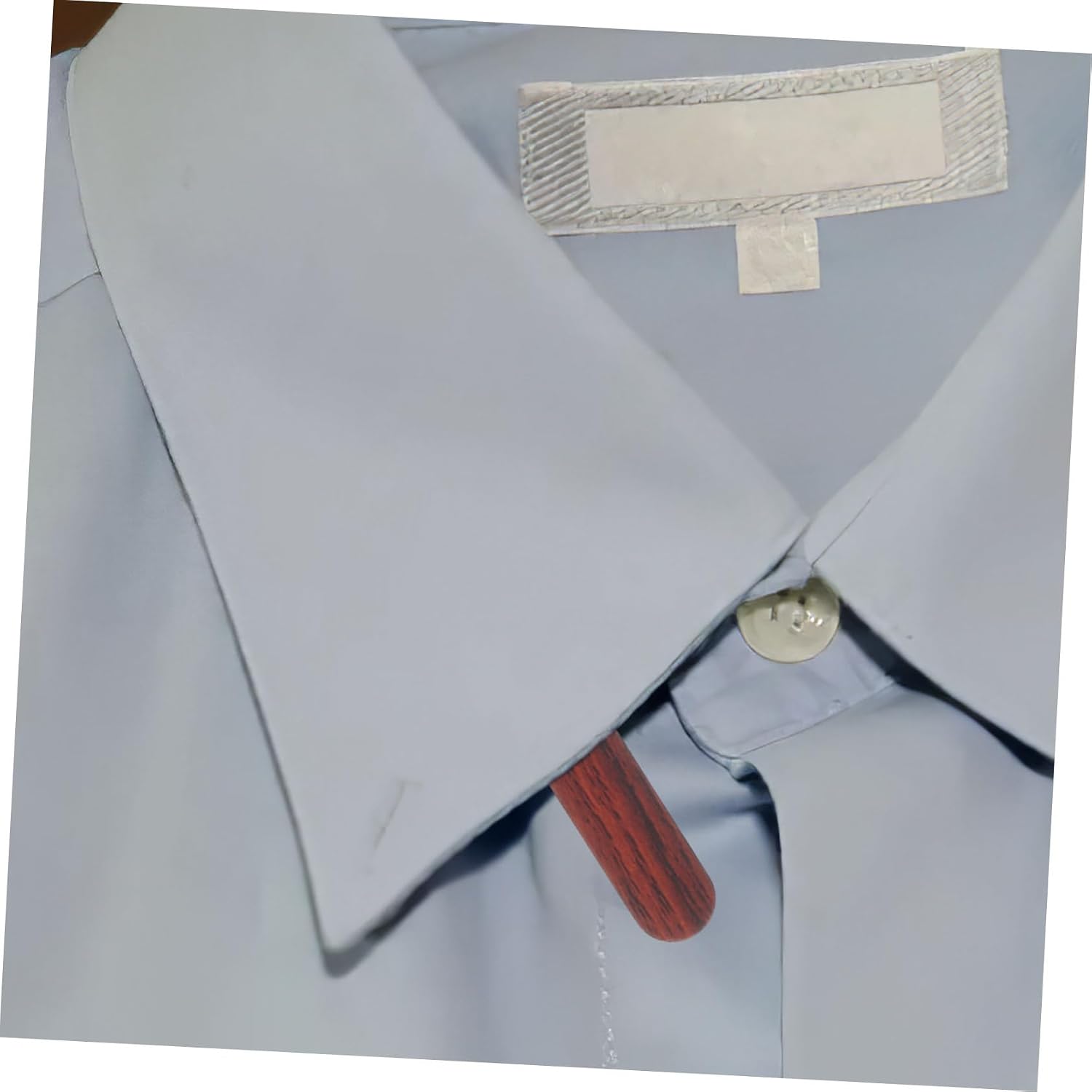 2pcs Wood Grain Shirt Collar Stays Stylish Collar Inserts for Men Durable Support for Dress Shirts Prevent Curling Maintain Shape Elegant Design for Polished Look