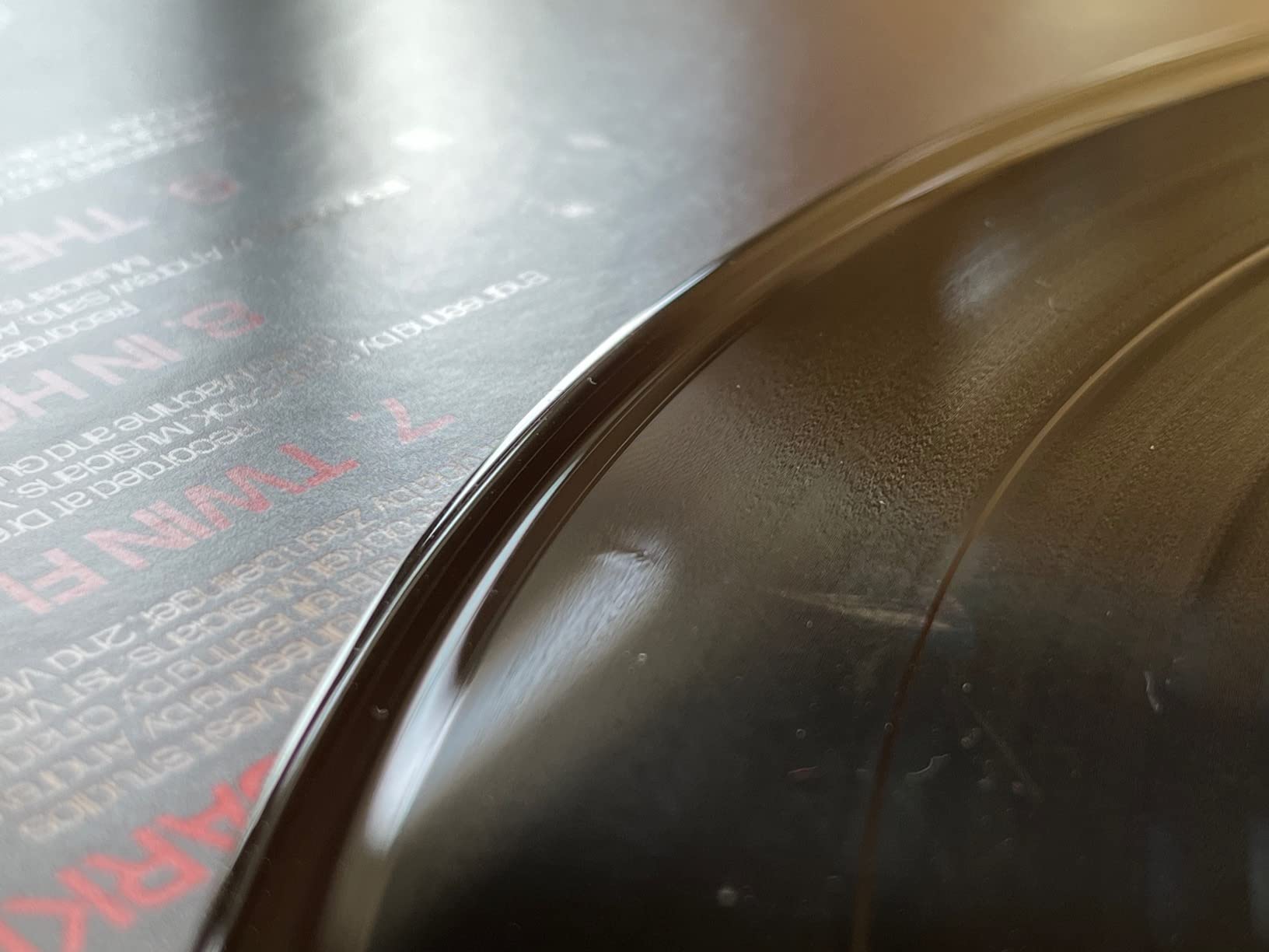 AMAZING album, poor vinyl quality