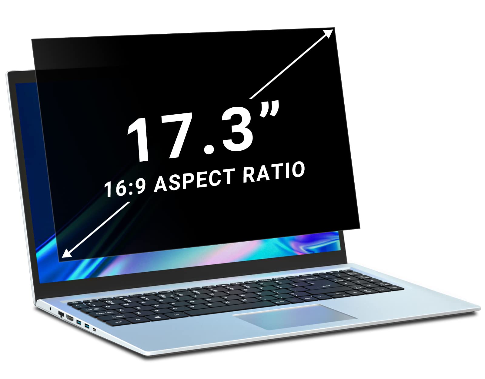 Saco Laptop Anti Glare Screen Guard 17.3 Inch Compatible for Asus ROG Strix G17, ASUS TUF Gaming 17.3 Inch, 2020 MSI GF75 17.3 Inch Laptop (16:9 Aspect Ratio) Matte Screen Protector- Clear (B0BPMLDXK8) Amazon Price History, Amazon Price Tracker