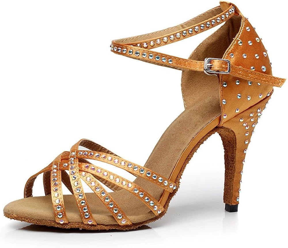 KAIROAD Ballroom Dance Shoes Women 4 inch Dancing Heels
