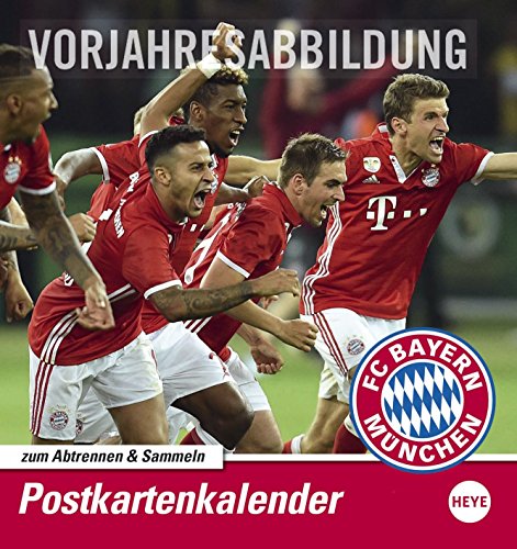 Preisvergleich Produktbild FC Bayern München Sammelkartenkalender - Kalender 2019