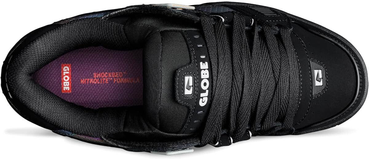 Globe Sabre Sneaker Skate Schuhe Herren Leder Schwarz