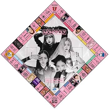 Amazon.co.jp: YG Official BLACKPINK IN YOUR AREA MONOPOLY Black