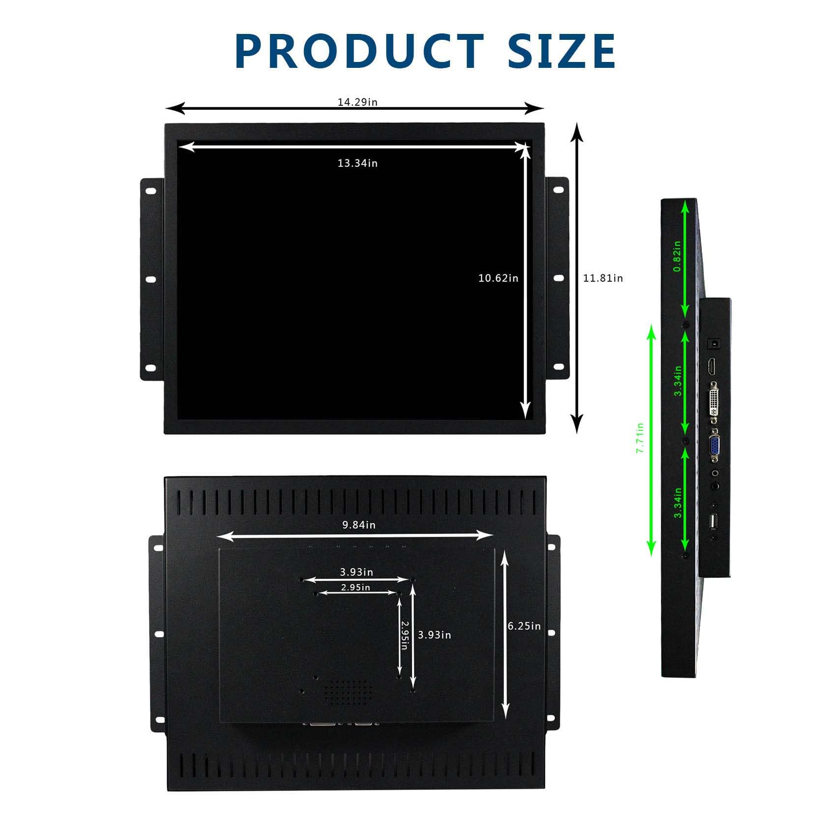 Amazon.com: VSDISPLAY 17'' 1280x1024 LCD Monitor Outdoor