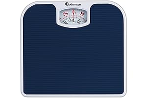 Adamson A21 Analog Scales for Body Weight, Affordable, Durable Bathroom Scale with...