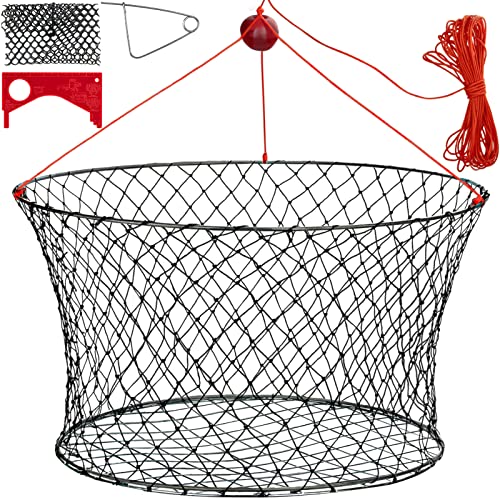 Qualyqualy Crab Trap Wire Grid Bottom, Crab Net...
