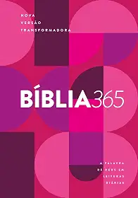 Bíblia 365 NVT Roxa Feminina: Nova Versão Transformadora
