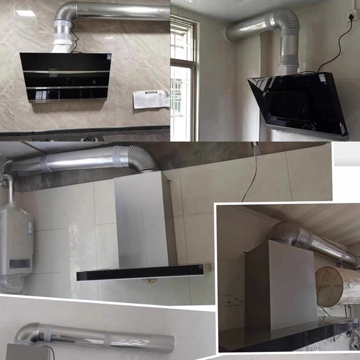 Acciaio Inox 30 Gradi Gomito/Camino Liner Curva 30&deg; / Multi Fumaria Stufa Tubo