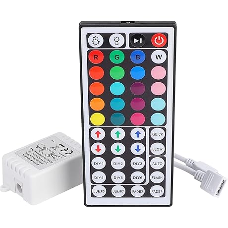 SUPERNIGHT RGB LED Light Strip Remote Controller Replacement: Control Your Lights with Ease