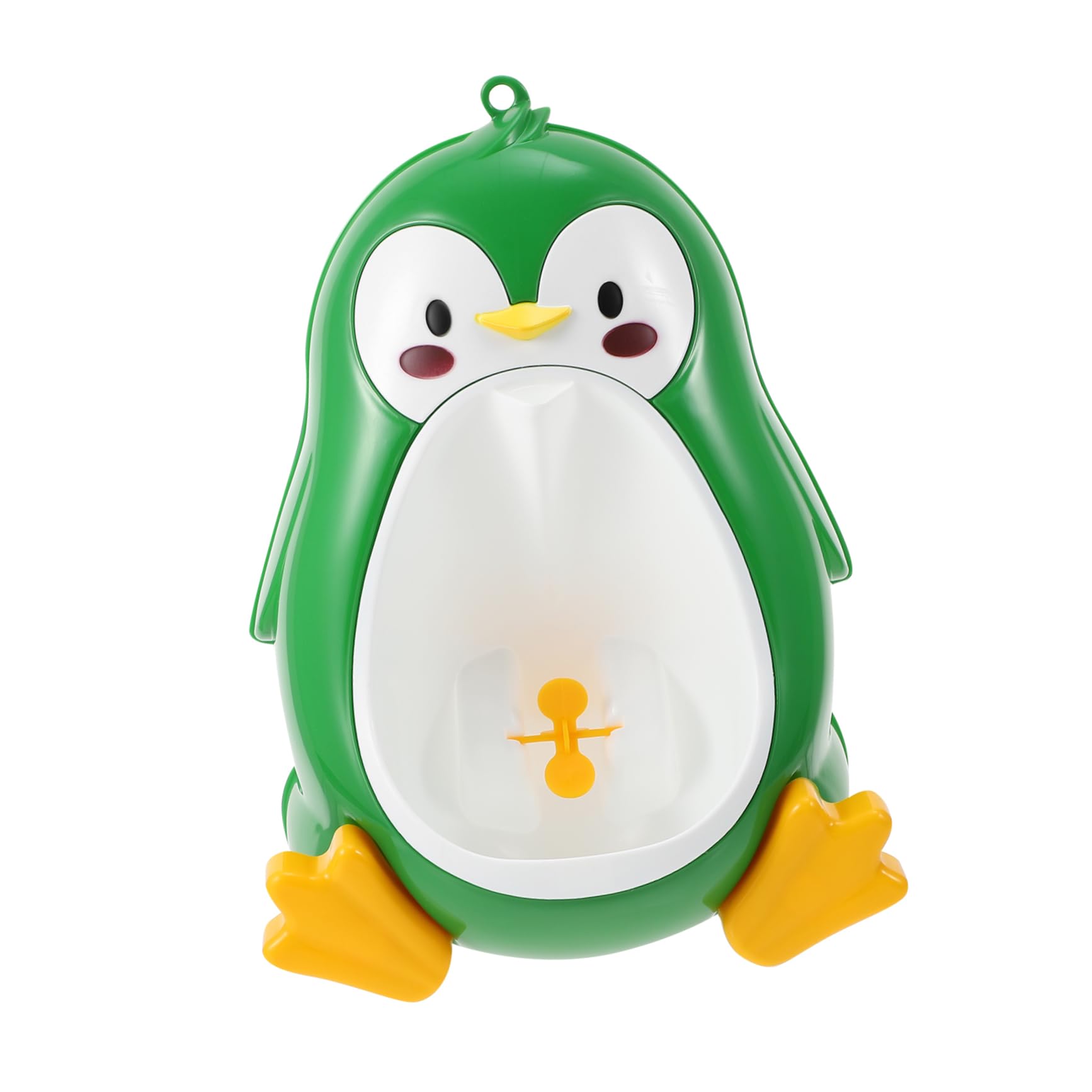 ERINGOGO 1pc Penguin Shape Boy Training Urinal Wall-Mounted Toilet for Fun Rotating Windmill Durable Material Easy to Install and Clean Space-Saving Design