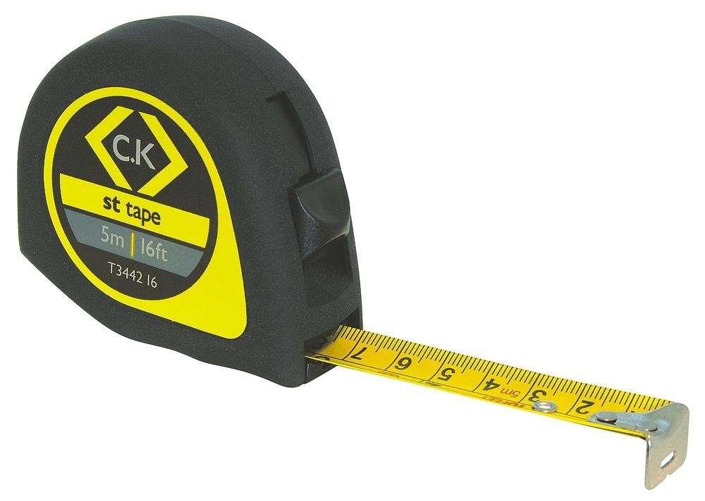 CK Tools Ck T3442 16 5M Softech Tape Measure from B&Q