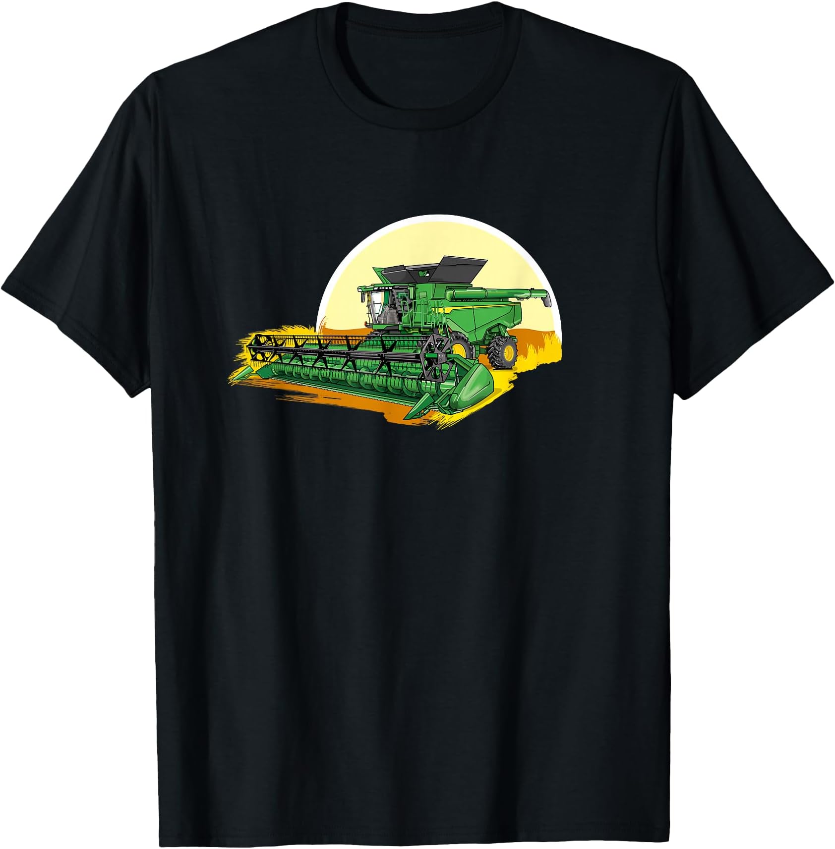 Combine Harvester at Work T-Shirt