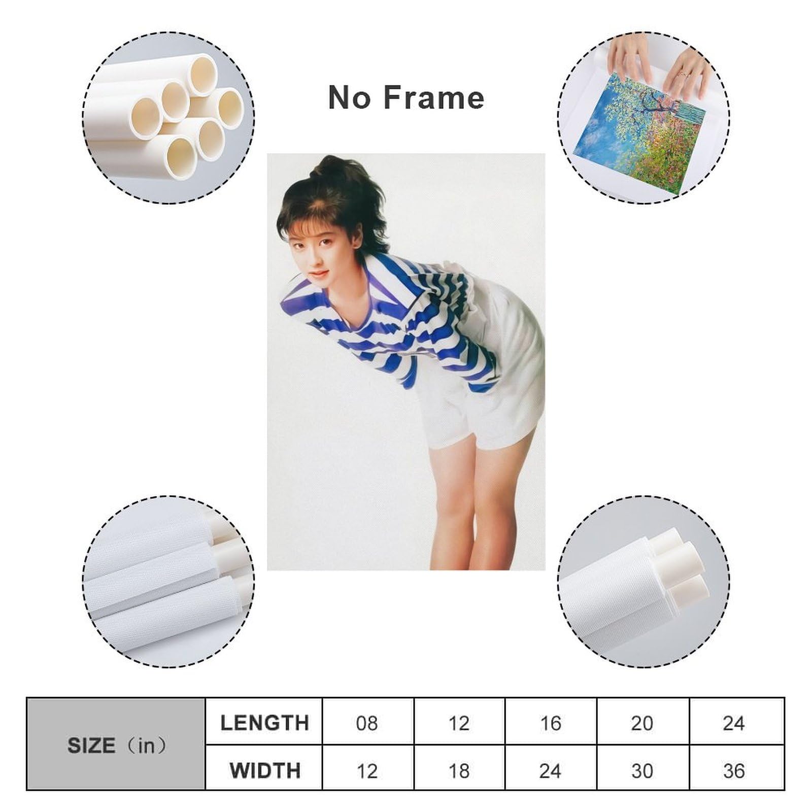 Amazon.co.jp: 森高 千里もりたか ちさと 写真 ポスター (1