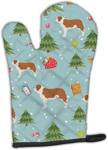Vista 255 de Caroline's Treasures BB4904OVMT Christmas Siberian Husky Oven Mitt Heat Resistant Thick Oven Mitt for Hot Pans and Oven, Kitchen Mitt Protect Hands