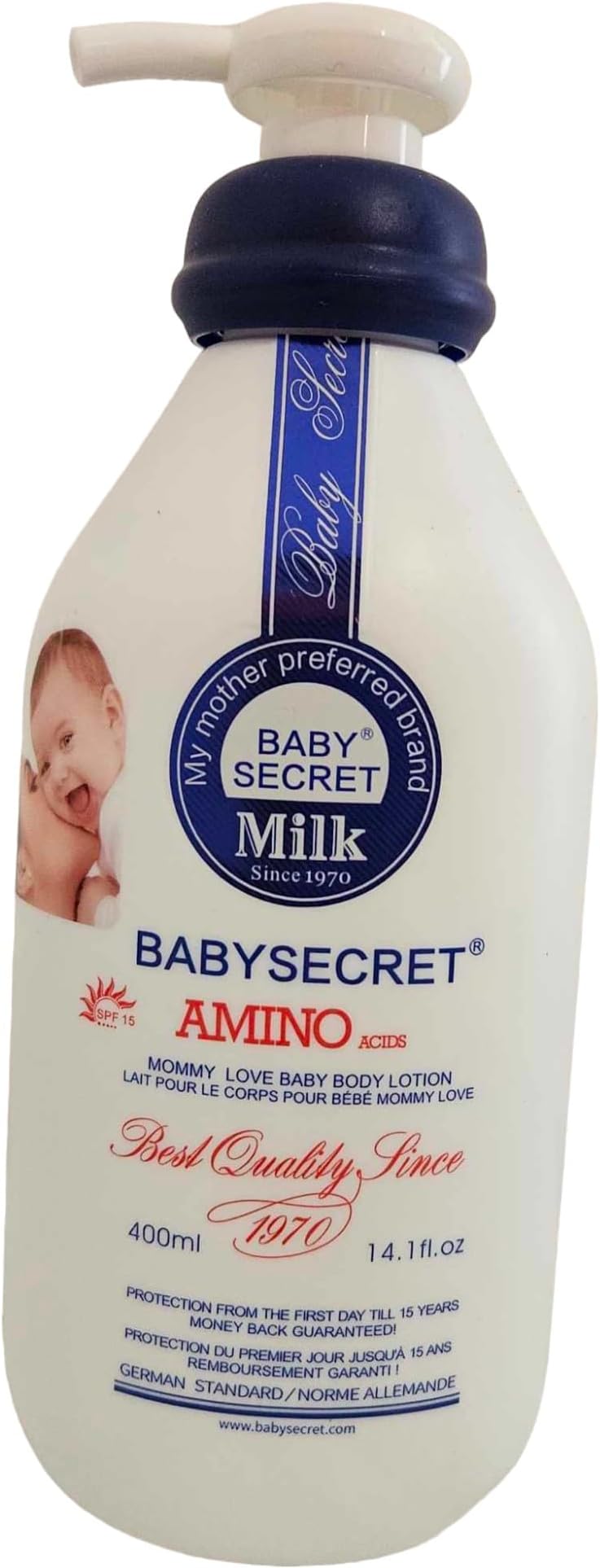 Baby Secret Amino Acids Lotion 400ml - PROTECTION FROM BIRTH