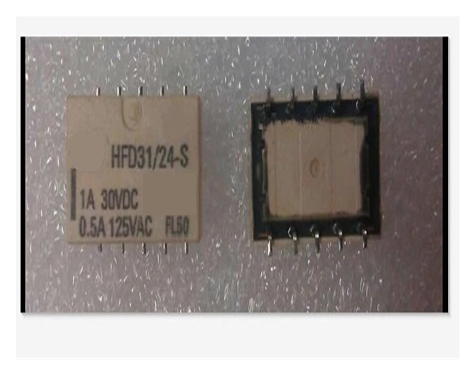 Relais HFD31/24 SOP10 pour réparer et sécuriser une carte 24 V CC