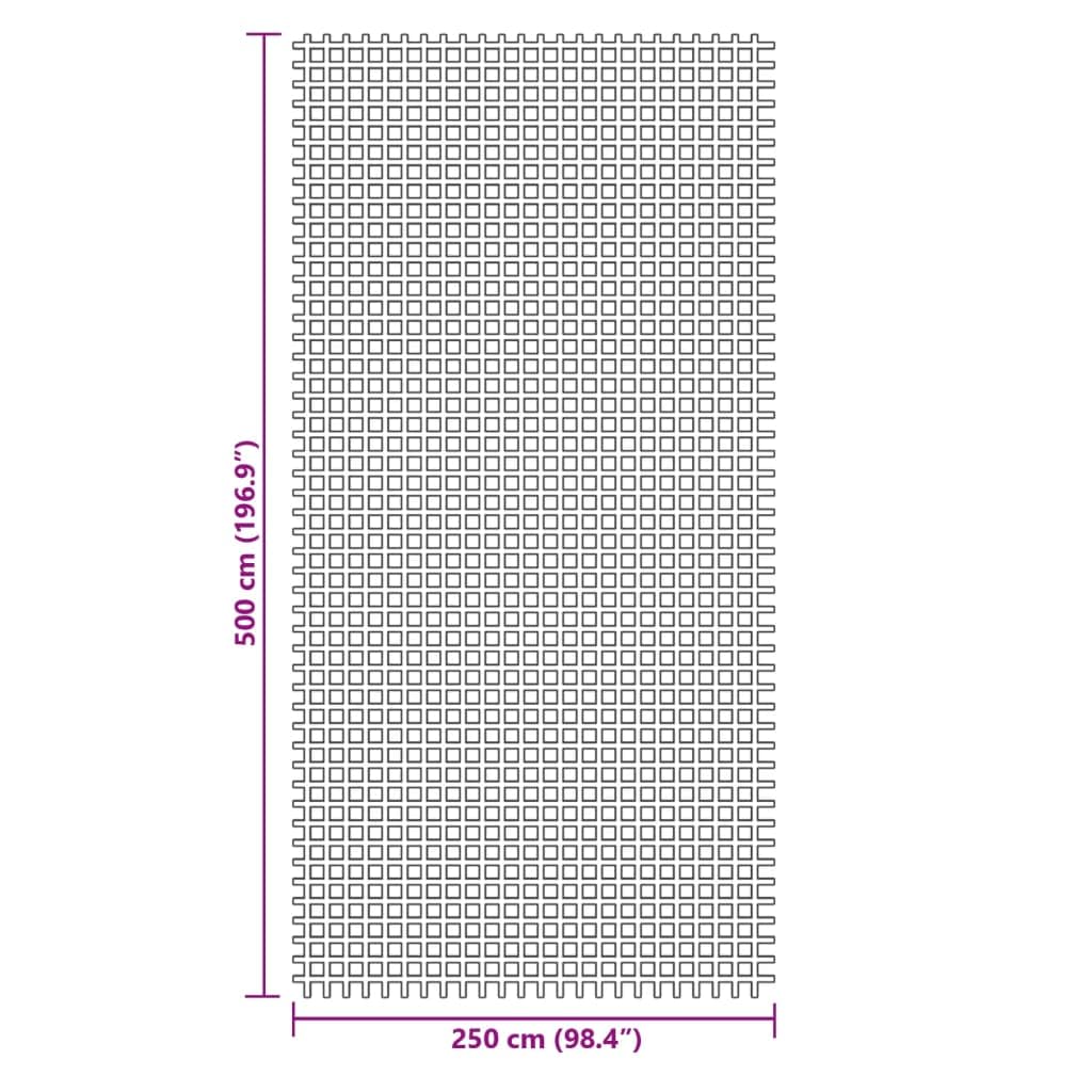 Tapis de Tente Vert 5x3 m en Polyester avec Mousse PVC, résistant aux UV, antidérapant, idéal pour Camping, randonnée, abri ou Bivouac, Facile à découper et à Ranger
