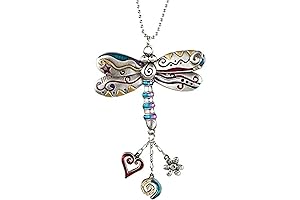 Ganz Amazing Dragonfly Colorful Car Charm
