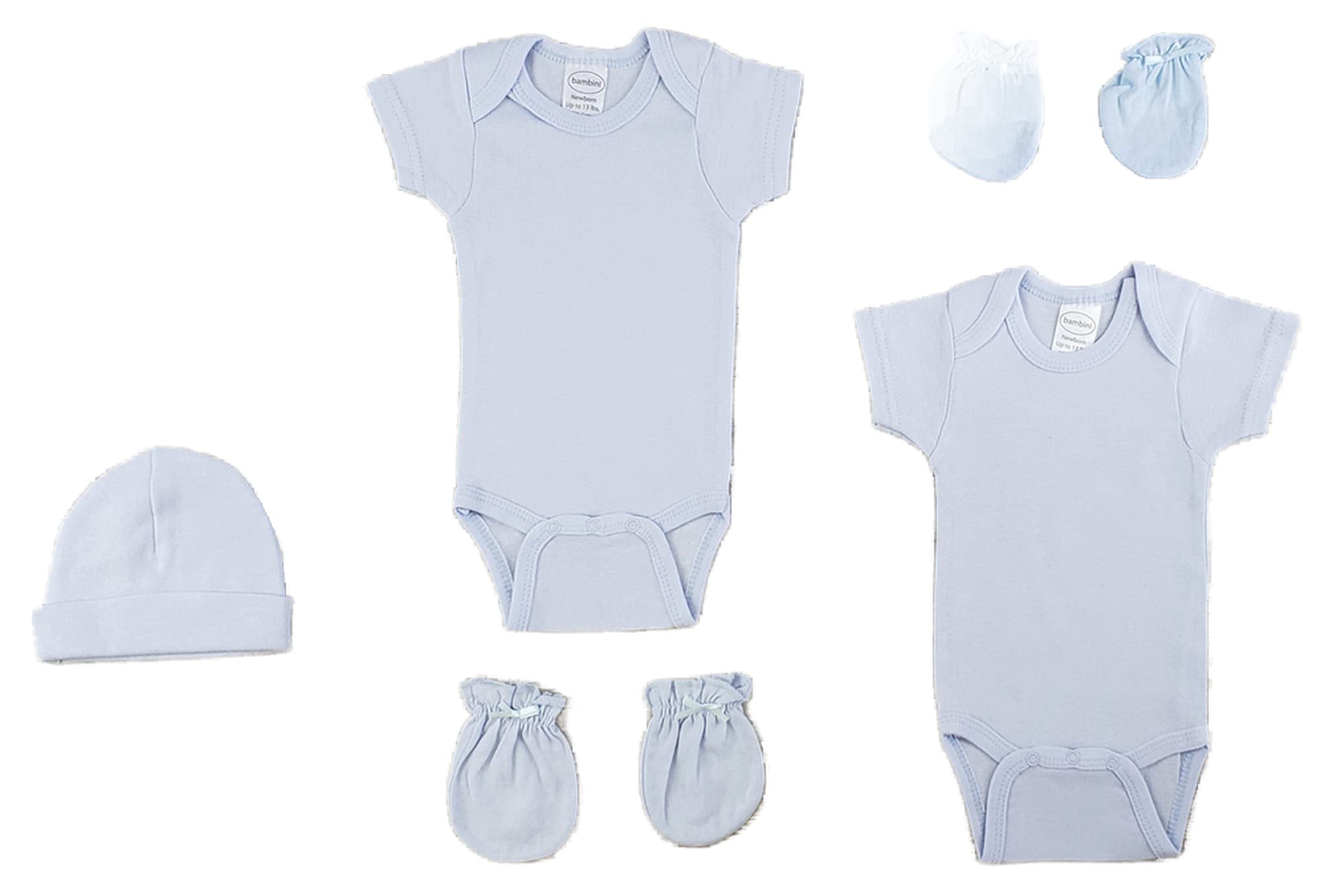 bambini 6 Pc Layette Baby Clothes Set