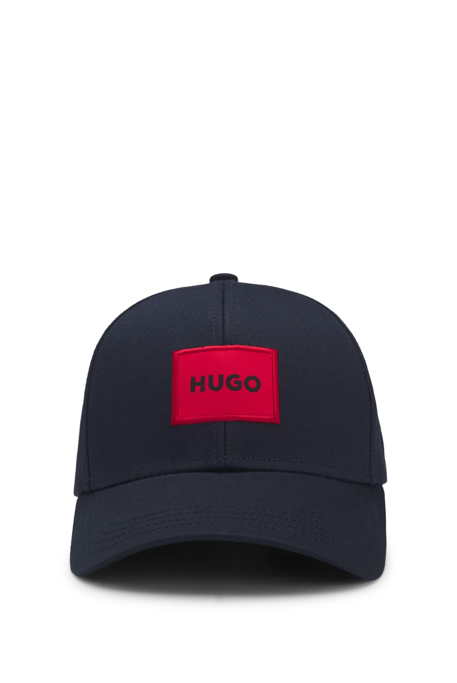 Hugo Men's Black Patch Baseball Cap, Sports Direct