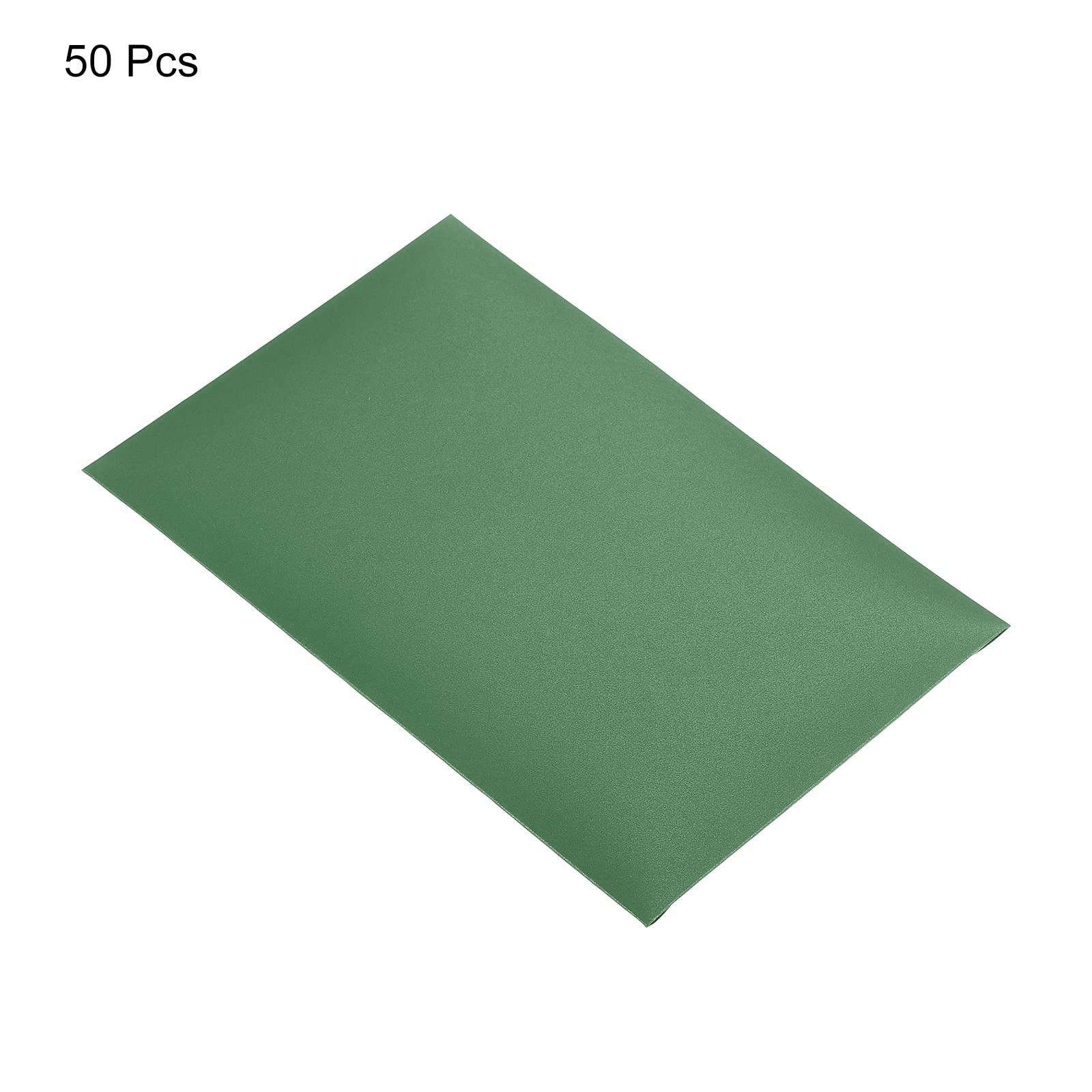 PATIKIL Gift Card Envelopes, 50 Pack Heart Shaped Clasp Photo Gift Card Holders Mini Envelope for Birthdays Weddings Dark Green - Image 3