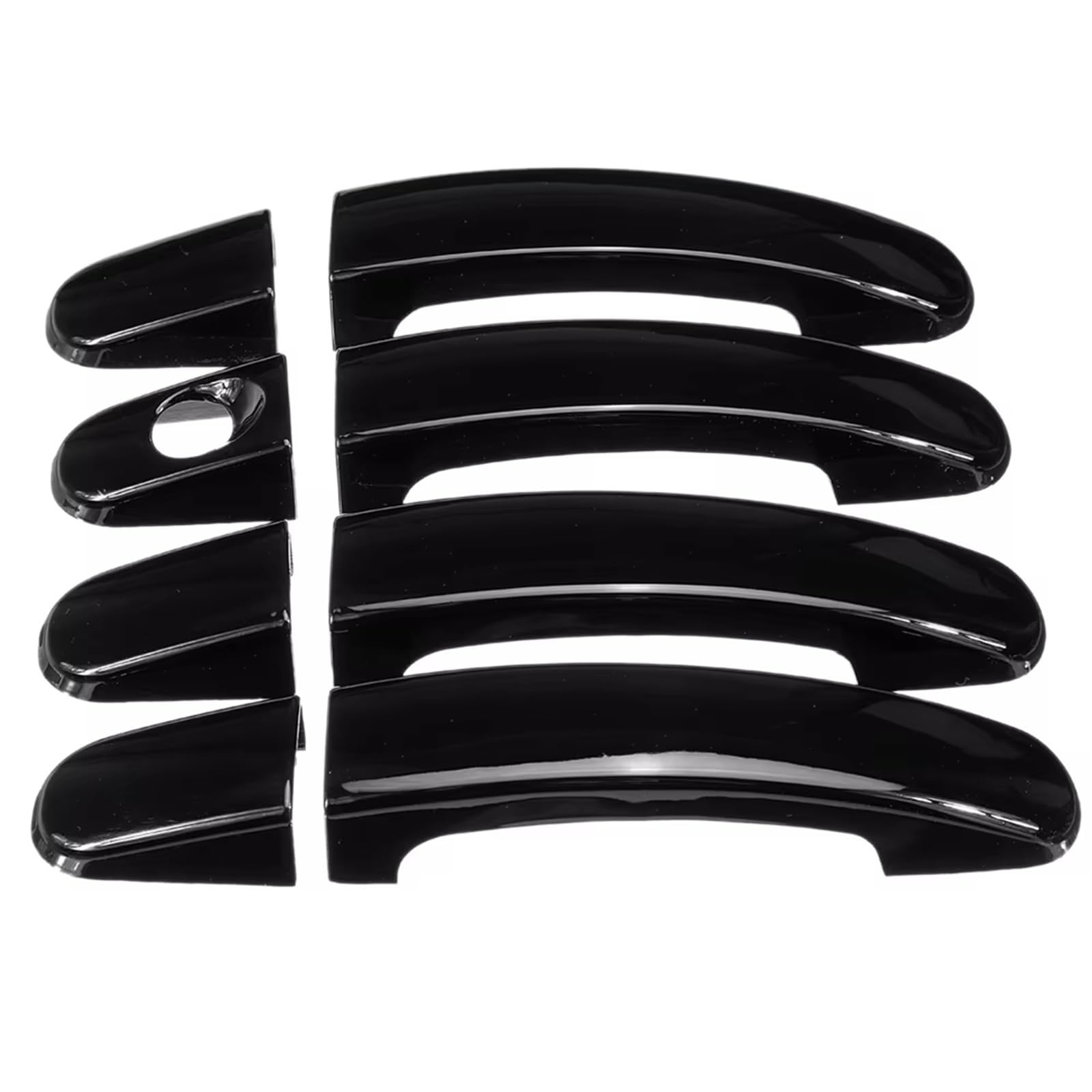 Kedfbts One Color Handle Trim Shell Compatible With For Focus For Mk2 2005 2006 2007 2008 2009 2010 2011 Car 4 Door Handle Covers 8 Pcs/Set Car Exterior Door Handles