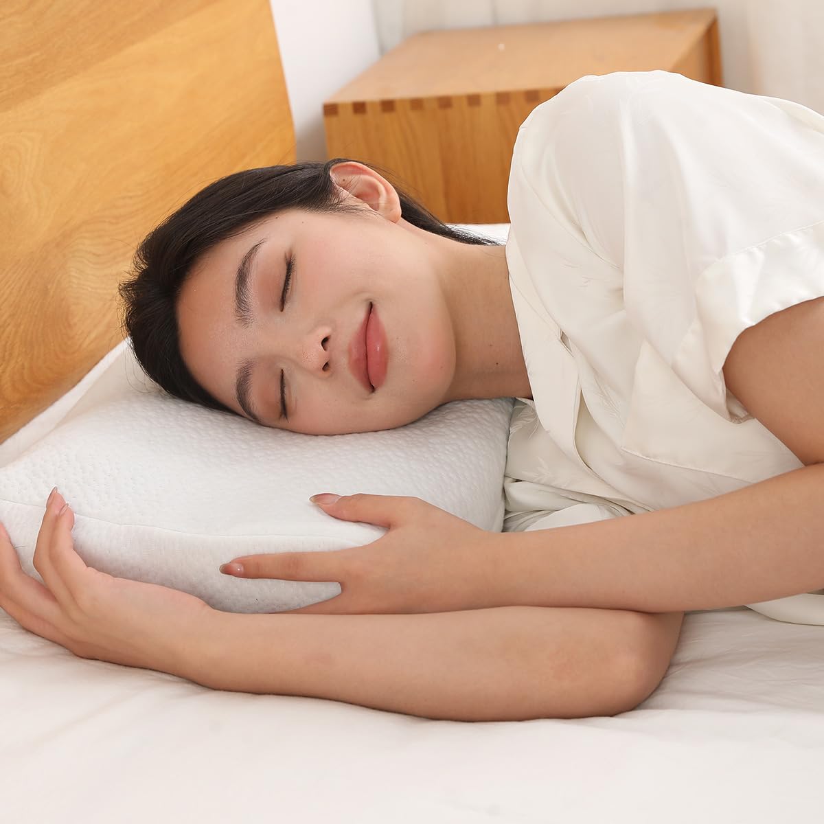 【美品】高機能TPE素材枕＋洗い替え枕カバー付き Amazon｜枕カバー 単品 TPEジェル枕専用 まくらカバー ピローケース